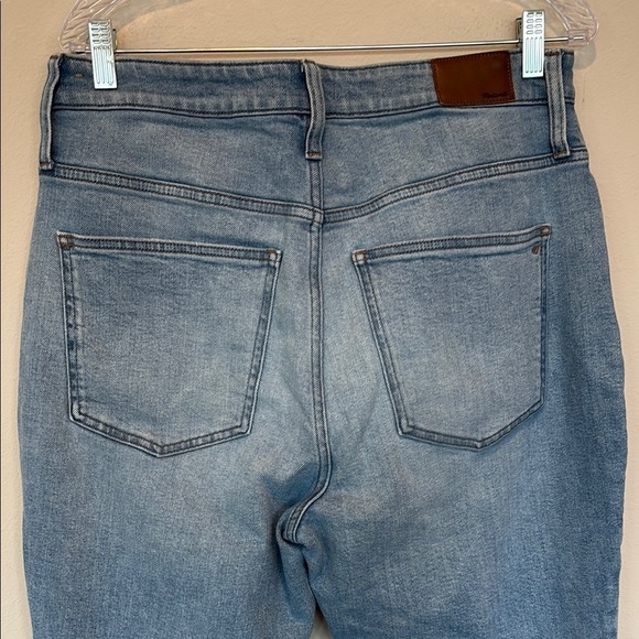 Madewell Blue Curvy Girl Cropped Ankle Jeans 31 Petite - Picture 3 of 6